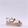 Oh My Sandals Ring Espadrille Platform - White Combi